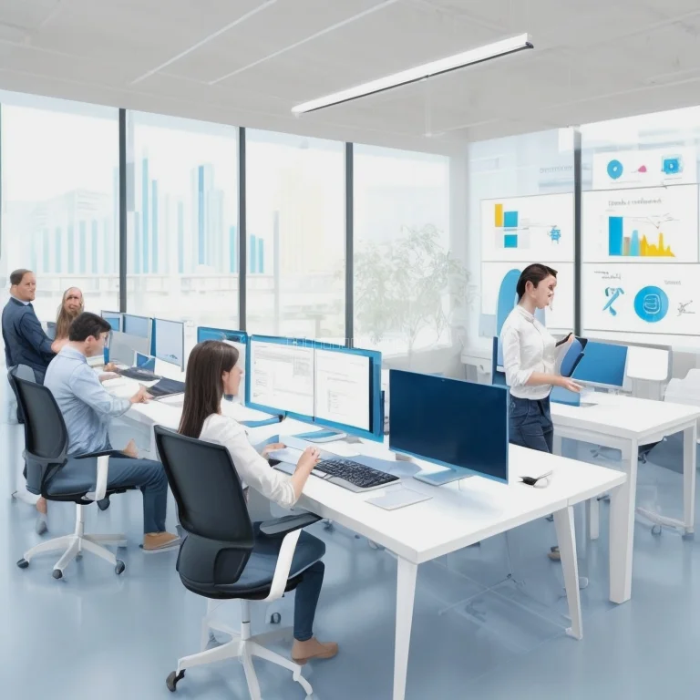 Team bei BuildDLab arbeitet an Softwarelösungen
